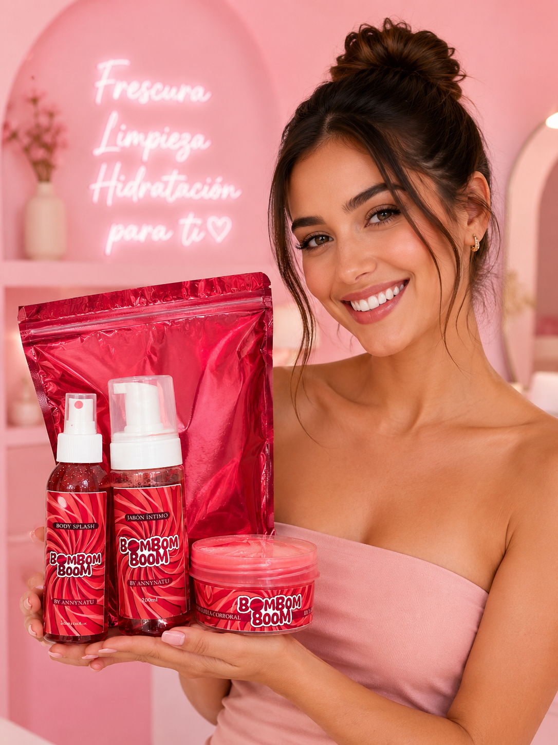 Kit Bom Bom Bum + 1 Producto Sorpresa: Frescura, limpieza e hidratación diaria